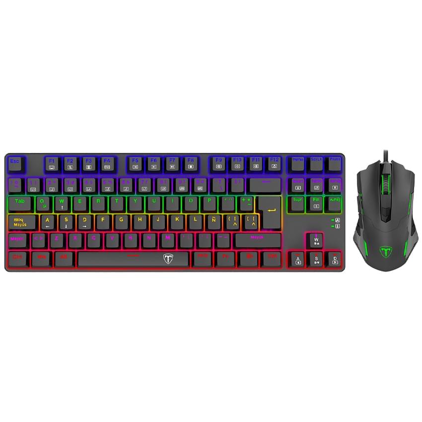 Teclado Y Mouse T-Dagger Advance Force Negro Switch Red